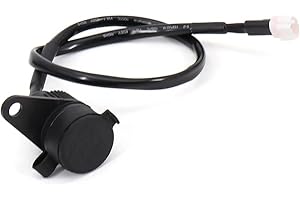 Evil Chargeur Rapide Moto Double Chargeur USB éTanche pour MT09 MT07 XSR700 Tracer 700 Tenere 700 Toutes Les AnnéEs, Noir, (500177725)