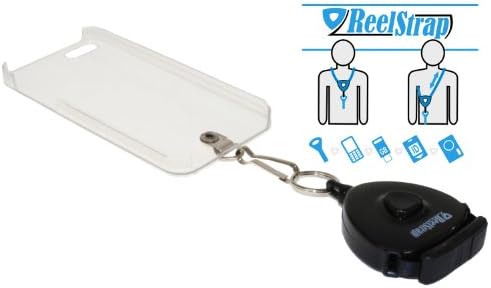 DangleCase (for iPhone 5C) + Reelstrap - A convenient way to carry your mobile phone and keep it safe. Don´t drop or lose your mobile phone any more! Adjustable retractable Reelstrap convenient also for ID badge and key.