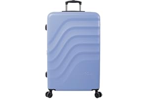 Totto - Maleta Trolley Grande Bazy+ en Color Azul Oscuro: el compañero Ideal para Tus Viajes Largos.