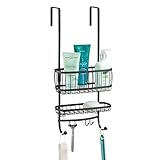 ROBUSTER SHOWER CADDY: Metall ist rostbeständig, hygienisch und perfekt für den Einsatz in der Dusche. Präzise verarbeitet stellen wir sicher, dass Sie noch lange Freude an unserem Duschregal haben.