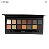 * Die Lidschatten Make-up-Palette hat so viele Optionen zur Auswahl. Es ist sehr einfach anzuwenden und einfach zu mischen. Es kommt in einem schönen, schlanken und kompakten Gehäuse.