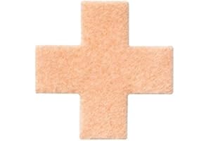 CUXSON & GERRARD Fleecy Web St Georges Cross Felts x 12 | Protects Corns from Friction & Rubbing