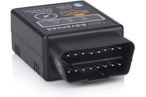 erisin - Mini strumento di scansione diagnostica OBD-II V1.5 per auto, con funzione Bluetooth, Strumenti diagnostici per motori sul sistema Android