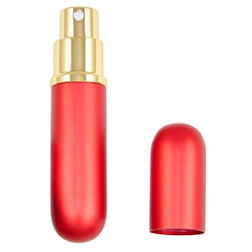 SODIAL(R) Easy Refillable Travel Perfume Aftershave Atomizer Atomiser Spray Bottle 5ml