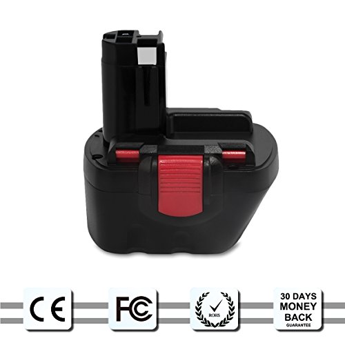 Creabest 12V 3000mAh Ni-MH Ersatz-Werkzeug Akku für Bosch 22612 3360 3455 32612 3360K 3455-01 BAT043 BAT045 BAT046 BAT049 BAT139 2607335274 2607335709 2609200306 Exact 700 PSB 12VE-2 GBH 12VRE GLI 12V GSB 12VE-2 GSR 12VE-2 PAG 12V PLI 12V PSR 12VE-2 - 6