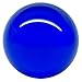 Produktbild Echt Acryl Kontaktkugel transparent Blau 90mm 520g Acrylkugel Acrylball Crystal für Kontaktjonglage / Jonglierbälle und Tasche