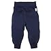 Polarn O. Pyret Classic PO.P Soft Unisex Baby Trousers, Navy, 1-2 Months
