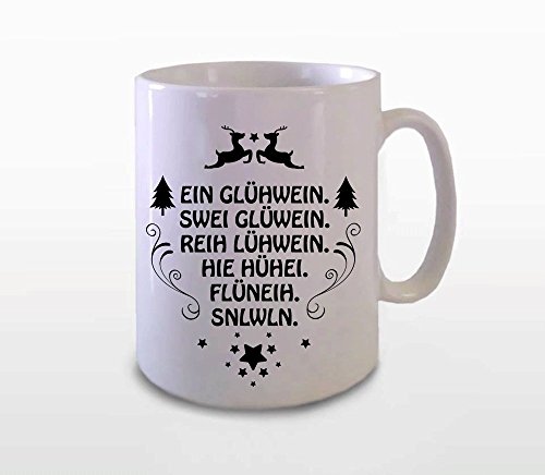 Ein Glhwein Swei Glwein Weihnachtsmarkt Weihnachten BROTASSE BUEROTASSE TASSE KAFFETASSE MUG Ein Glhwein Swei Glwein Weihnachtsmarkt Weihnachten BROTASSE BUEROTASSE TASSE KAFFETASSE MUG