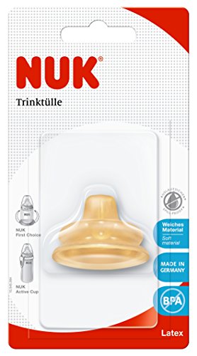 NUK 10256246 – First Choice Soft-Trinktülle Latex auslaufsicher 1 Stück - 2