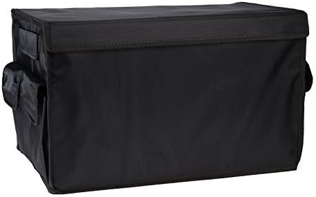autvivid Trunk Organizer Cargo Storage Waterproof Oxford Cloth for SUV Car Truck Travel Vocation Trip Camping Household Black by autvivid