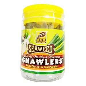 Gnawlers Seaweed Bone Jar 180GM (Pack Of2)