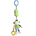 Produktbild CTGVH Baby Kinderwagen Spielzeug, Soft Plüsch Animal Hängende Spielzeuge mit Beißring Ring Glocken für Infant Arch Kinderwagen Kinderbett Kleinkind Tier Rassel Puppe (Große Affe Wind Chime)