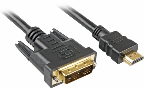 Sharkoon HDMI auf DVI-D 19-polig 3m schwarz