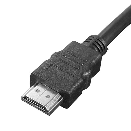 EIVOTOR HDMI Kabel 1,5M High-Definition High Speed Kabel Computer TV Projektor Kabel 7.0MM Kabeldurchmesser unterstützt 3D, 4K-Videowiedergabe für HDMI1.1-1.4 Spezifikation aller Ausrüstung - 2