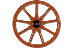 BEISTLE Plastic Wild West Wagon Wheel Party Decoration