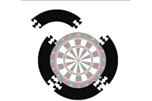 Alleshelfer Dartboard Schutzring, 72 cm Durchmesser, für 45 cm Dartscheibe, Wandschutz