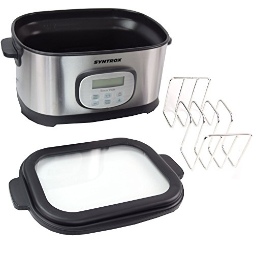 Syntrox Germany Sous Vide Kocher Multikocher, Vakuumgarer, Slow Cooker Langsamgarer, Schongarer der Premiumklasse - 7