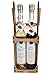 Produktbild Gourmet Berner Flaschenträger - Aceto Balsamico dunkel & Aceto Balsamico Bianco je 0,2l