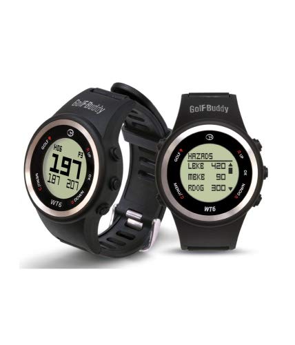 Preisvergleich Produktbild Golf Buddy WT6 GPS-Armbanduhr, Schwarz
