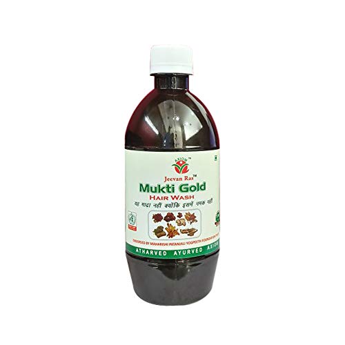 Jeevanras Mukti Gold Hairwash Combo (500 ml)-Pack of 2