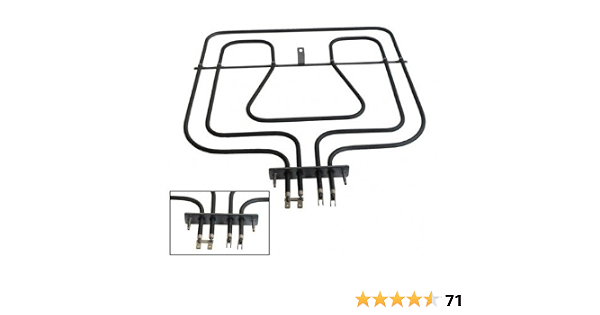 RESISTENZA SUPERIORE GRILL DOPPIA 230V FORNO REX ELECTROLUX ORIGINALE  3970129015 : Amazon.it: Grandi elettrodomestici