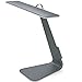 Produktbild QSSM® Fashion Ultra-thin LED Desk Lamp Foldable Head Dimmable Touch-sensitive Eye-protection Reading Lamp Rechargeable Table Lamp for Reading Study Work (Black)