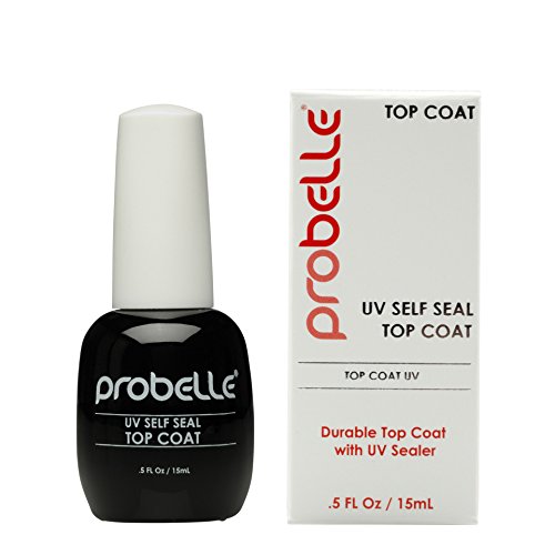 Probelle Uv auto-sellado capa superior manicura más duradera 5 onza líquida