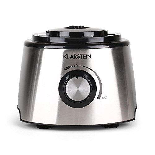 Klarstein The-Foodfather-II Universal Küchenmaschine mit Mixer (800W, 2 Liter Rührschüssel, 1,5 Liter Glas-Standmixer-Aufsatz, umfangreiches Zubehör Set) - 6