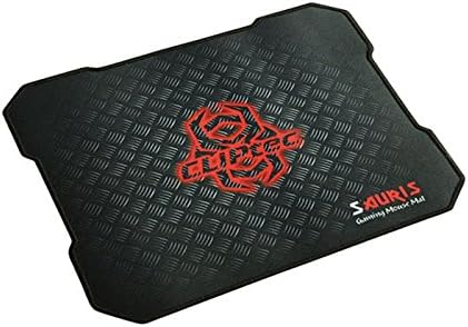 CLiPtecRGY316 Sauris Gaming Mouse Mat Pad Stitched Edges [ 330mm x 290mm x 3mm ] Premium Surface Texture (Speed Type)