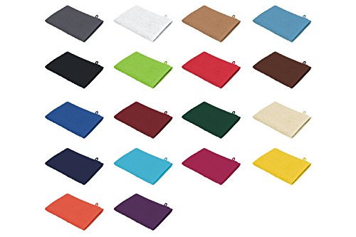 Baumwolle Renforcè Bettwäsche 2-4 teilig 135×200 + 80×80 cm mit Reißverschluss, in vielen Designs – 4 tlg. Set 2x135x200 + 2x80x80 cm Baumwolle Renforcè Bettwäsche Uni Wende Umbra-Sand + GRATIS 1x Waschhandschuh von Falco - 4