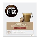 Nescafé Dolce Gusto Café Cortado descafeinado - 16 Cápsulas de Café