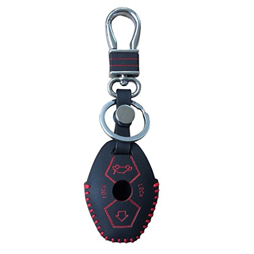maxiou cucire a mano in vera pelle Cover Chiave per Serie 5 Serie E46 E38 E39 E53 E60 E61 E63 E64 E83 E85 E86 Z4 chiavi auto cellulare proteggere Fob catena