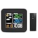 Produktbild Actim Farbdisplay Wecker Innen und Außen Temperatur und Luftfeuchtigkeit Meter Multifunktions Wall Clock