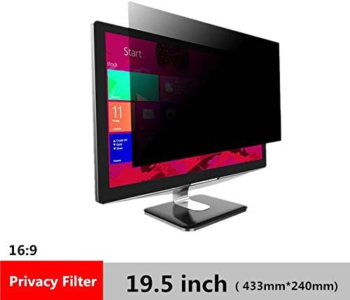 CYDYSY 19.5 inch Privacy Filter LCD Screen Protective film for 16:9 Widescreen Computer (433mm*240mm)