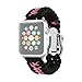 Produktbild Kompatibel mit Apple Watch Armband 42mm/44mmNylon Gewebt Premium Nylon atmungsaktive Armbänder fur i watch Series 4 3 2 1,Sport Uhrenarmband verstellbares Ersatzband mit in 4 Farben Nylon Uhren