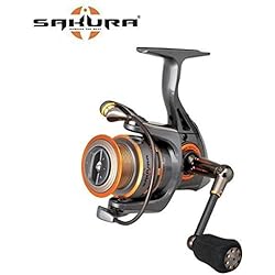 Sakura Lomax - Carrete de pesca de lanzado, talla 4004