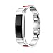 Produktbild Yallylunn Stainless Steel Watch Band Wrist Strap PersöNlichkeit LäSsige Mode Edle Textur Bleib Stabil Einstellbar for Fitbit Alta Hr/Fitbit Alta