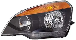 AutoPop Depon Headlight Lamp Unit for Indigo CS Black Left Side (Co-Driver Side)