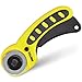 PRETEX Rollschneider mit Schutzmechanismus | 2 Jahre Zufriedenheitsgarantie | Rollmesser, Stoffschneider, Rollenschneider