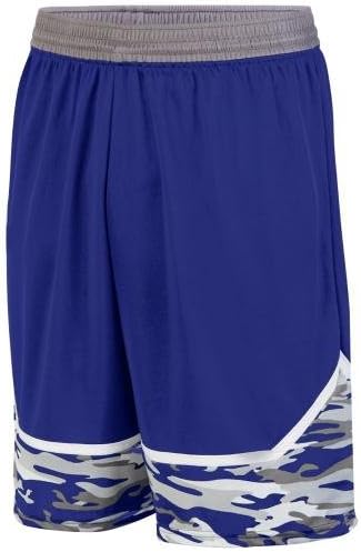 Augusta Sportswear Men's Mod Camo Game Short XL Purple/Graphite/White (US)