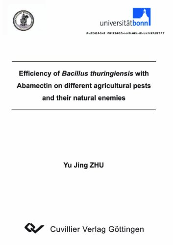 Efficiency of Bacillus thuringiensis with Abamectin on different agricultural pests and their natural enemies