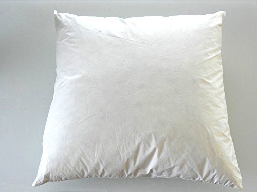 Kissenfüllung 60x60cm Baumwolle mit 100% echter natürlicher Federfüllung