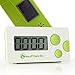 Produktbild Neuftech® digitaler Kitchen Timer Küchenwecker Kurzzeitmesser stoppuhr mit Magnet und LCD Display - grün