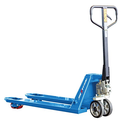 LKE Handhubwagen Hubwagen Gabelhubwagen Palettenwagen mit Quicklift Tragkraft 2000 kg Räder Gummibereifung/PU