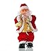 Produktbild Berrose Weinlese-lebhaftes Saxophon-musikalisches Tanzen-Weihnachten Santa Claus elektrisch Weihnachten Schritt Kleine Puppe-Bewegung Weihnachten Santa Claus - Singende/Tanzende Weihnachtsmänner
