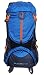 Gleam 0109 Climate Proof Mountain Rucksack / Hiking / Trekking / Campaign Bag / Backpack 75 ltrs Sky Blue & Grey Rucksack with Rain Cover RS.1899.00