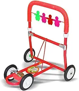 Allure Baby Walker for Kids, First Step Baby Reda Activity Walker, Runner Baby Walking Runner (Red)