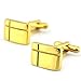 Produktbild PenSee Classic Vergoldet, 18 K Gold Staubsauger Herren Manschettenknöpfe, Rechteckig, Mit Geschenkbox