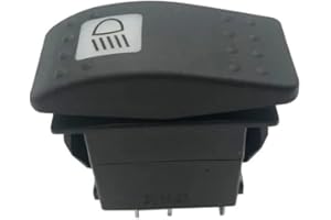 JWDAWN 6Pin Headlight Working Light Switch 7915490877 7915490615 for Linde Forklift Truck