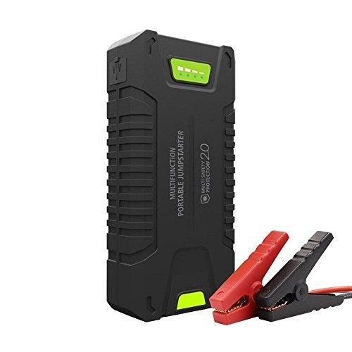 Car Jump Starter,Fully Support Gasoline Vehicle, Up to 8.0 L Diesel Engine 1000 A Peak Current 20000